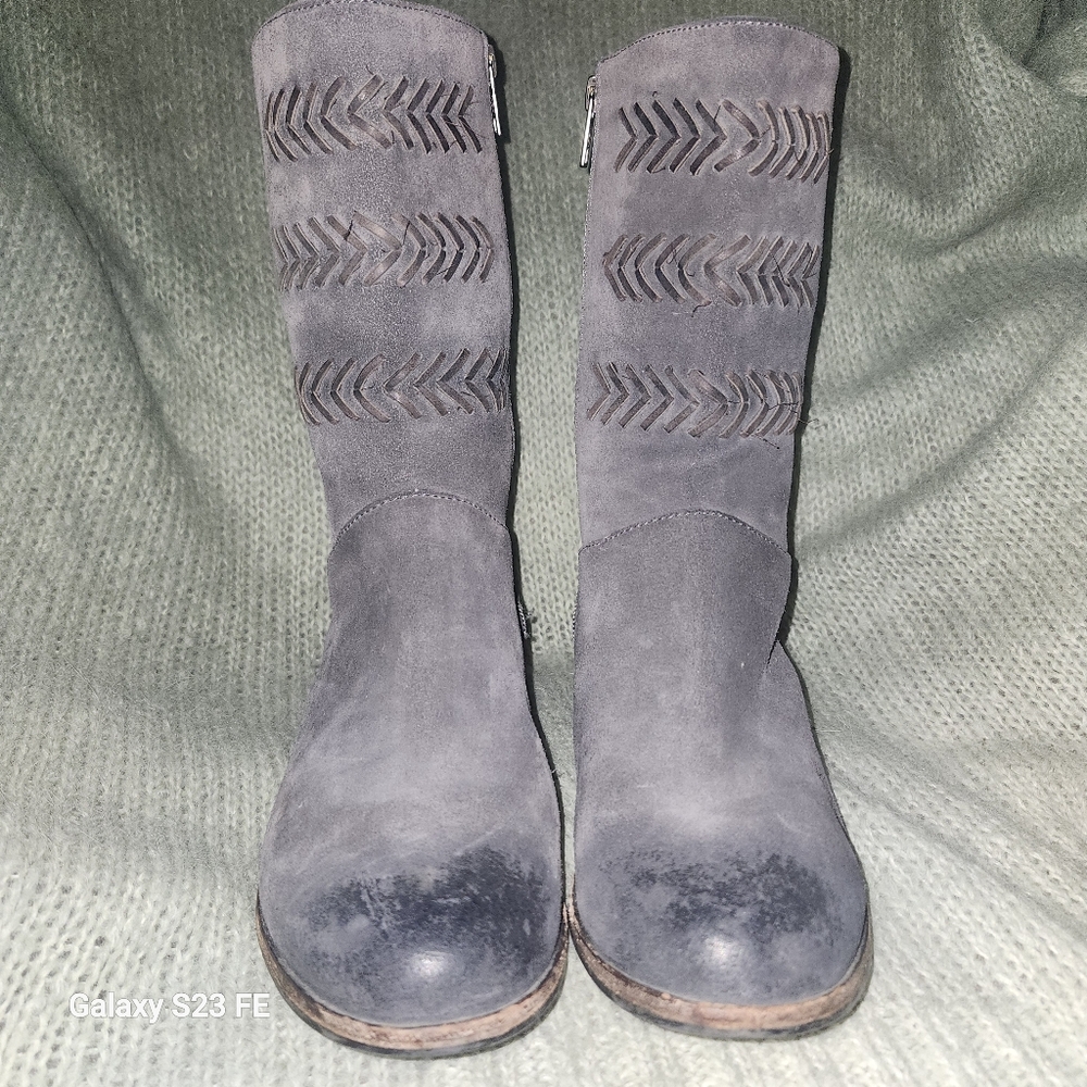 Y2K Ugg Cailyn Midcalf Suede Boot 8.5 - Picture 2 of 9